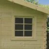 Fenêtre Oscillo-battante Pour Abri De Jardin Bois Solid 28mm -Garanta Jardin Magasin fenetre 6 croisillons abri de jardin bois solid