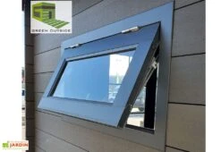 Fenêtre Pour Abri De Jardin En Composite Green Outside – 90 X 50,5 Cm 6 Fenêtre Pour Abri De Jardin En Composite Green Outside – 90 X 50,5 Cm -Garanta Jardin Magasin fenetre abri composite green outside 2