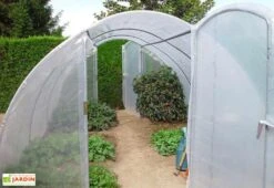 Serre De Jardin Tunnel Richel 4,5x6 Ep 2x180µ 2 Portes -Garanta Jardin Magasin file 1 42