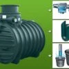 Kit Cuve Recuperateur Eau Enterree 3400 L 1 Kit Cuve Recuperateur Eau Enterree 3400 L -Garanta Jardin Magasin g0000692