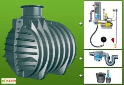 Cuve Recuperateur Eau Clever A 4500 L 13 Cuve Recuperateur Eau Clever A 4500 L -Garanta Jardin Magasin g0001371 01