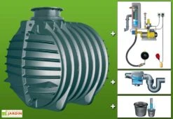 Cuve Recuperateur Eau Clever A 6000 L -Garanta Jardin Magasin g0001372 01