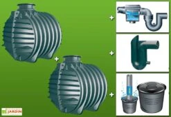 Kit Cuve Recuperateur Eau Enterree 12000 L 11 Kit Cuve Recuperateur Eau Enterree 12000 L -Garanta Jardin Magasin g0002028