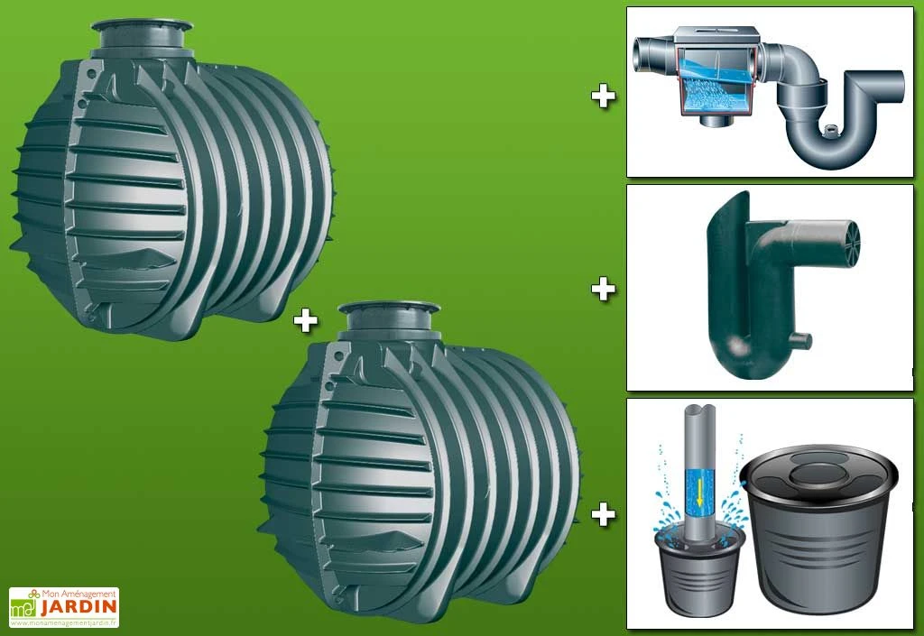 Kit Cuve Recuperateur Eau Enterree 12000 L 7 Kit Cuve Recuperateur Eau Enterree 12000 L â Image 5