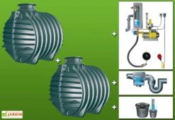 Cuve Recuperateur Eau Clever A 12000 L -Garanta Jardin Magasin g0002067 01