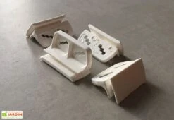 Lot De 4 Glissières Pour Abris Spacemaker -Garanta Jardin Magasin glissieres pour abri spacemaker