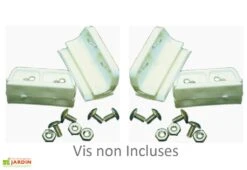 Lot De 4 Glissières Pour Abris Spacemaker -Garanta Jardin Magasin glissieres spacemaker 2