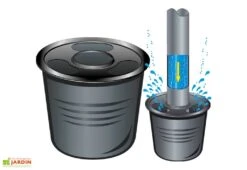 Cuve Recuperateur Eau Standard 2000 L -Garanta Jardin Magasin greenlife stabilisateur d alimentation 1