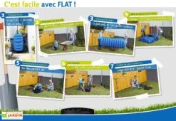 Garantia Cuve Enterrée Plate Kit Récupérateur D'Eau Flat Confort 5000 L 7 Garantia Cuve Enterrée Plate Kit Récupérateur D'Eau Flat Confort 5000 L -Garanta Jardin Magasin installation kit recuperateur eau enterre cuve plate 2