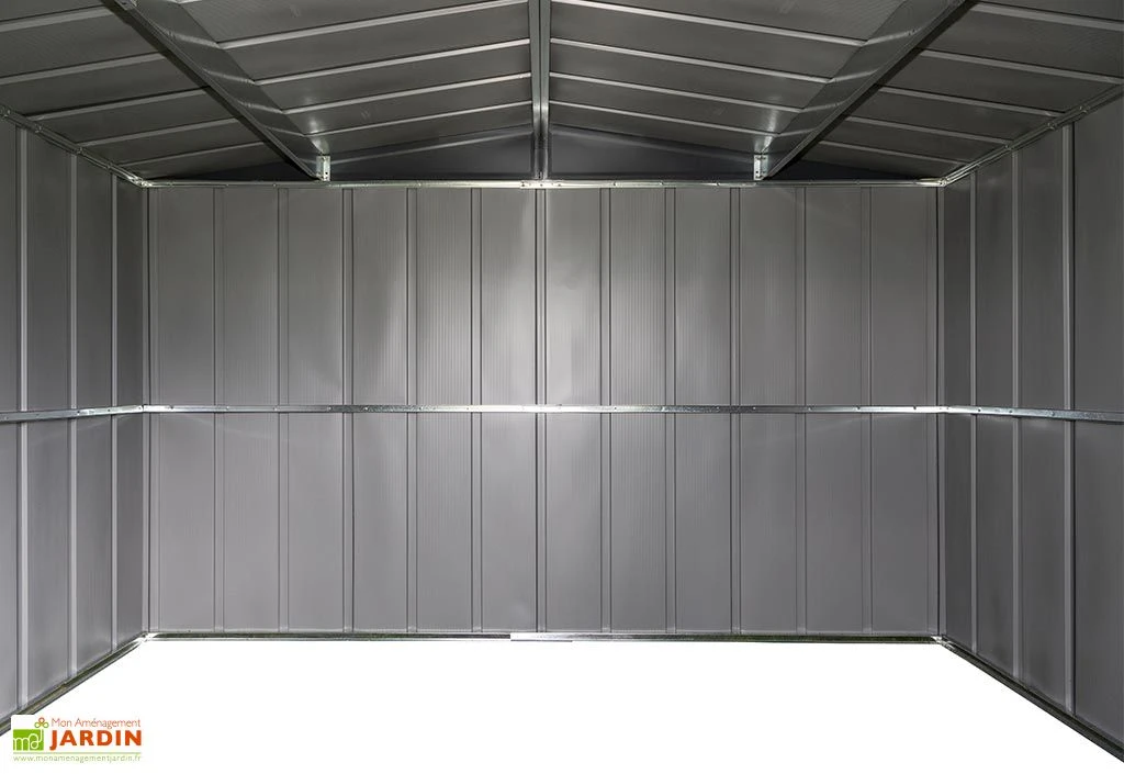 Abri De Jardin En Acier Galvanisé 8,5 M² 7 Abri De Jardin En Acier Galvanisé 8,5 M² – Image 5