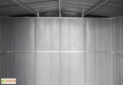 Abri De Jardin En Acier Galvanisé Imitation Bois 7 M² -Garanta Jardin Magasin interieur cabanon jardin acier galvanise imitation bois