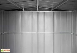Abri De Jardin En Acier Galvanisé Imitation Bois 4 M² 11 Abri De Jardin En Acier Galvanisé Imitation Bois 4 M² -Garanta Jardin Magasin interieur cabanon jardin metal