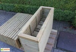 Jardinière Pin Autoclave Venice (90x30x60cm) -Garanta Jardin Magasin jardinie re pin autoclave venice 90x30x60cm