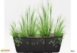 Jardinière En Métal – 118 X 40 Cm -Garanta Jardin Magasin jardinie re rectangle 03