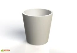 Jardinière En Béton Fibré Conik 40 – Ø 40 Cm