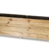 Jardinière En Bois De Pin Traité Ghio - 120 X 40 X 40 Cm -Garanta Jardin Magasin jardiniere bois ghio 140 l