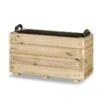 Jardinière En Bois De Pin Traité Ghio - 70 X 30 X 40 Cm -Garanta Jardin Magasin jardiniere bois ghio 56 l