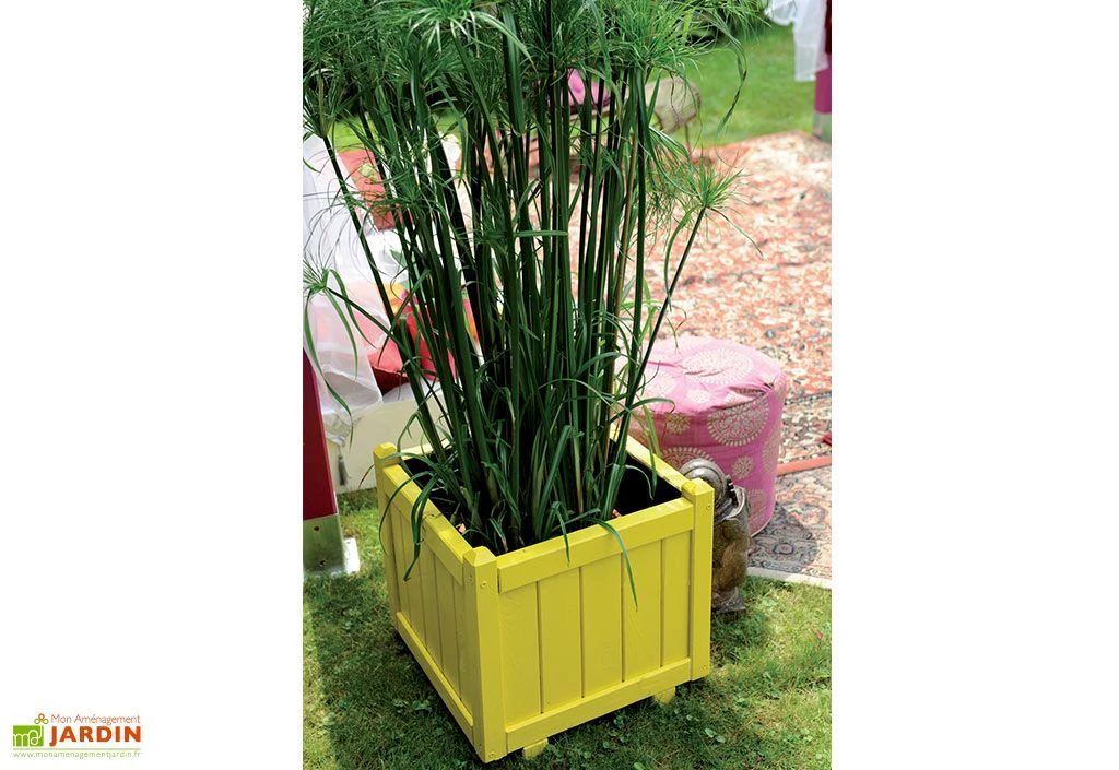 Bac à Fleurs Vendôme 50 (46x46x44) 4 Bac à Fleurs Vendôme 50 (46x46x44) – Image 2