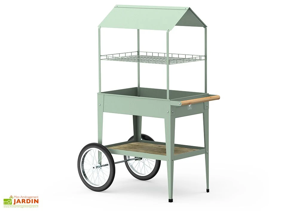 Potager Sur Pieds Avec Roues Et Toit 75 X 50 X 150 Cm – Urban Expert 3 Potager Sur Pieds Avec Roues Et Toit 75 X 50 X 150 Cm – Urban Expert