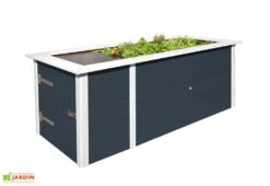 Jardinière Surélevée En Bois D’Épicéa Weka 205 X 79 Cm (4 Coloris) -Garanta Jardin Magasin jardiniere surelevee bois epicea weka 205 x 79 cm 4 coloris 1