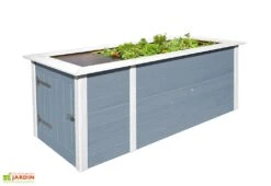 Jardinière Surélevée En Bois D’Épicéa Weka 205 X 79 Cm (4 Coloris) -Garanta Jardin Magasin jardiniere surelevee bois epicea weka 205 x 79 cm 4 coloris 2
