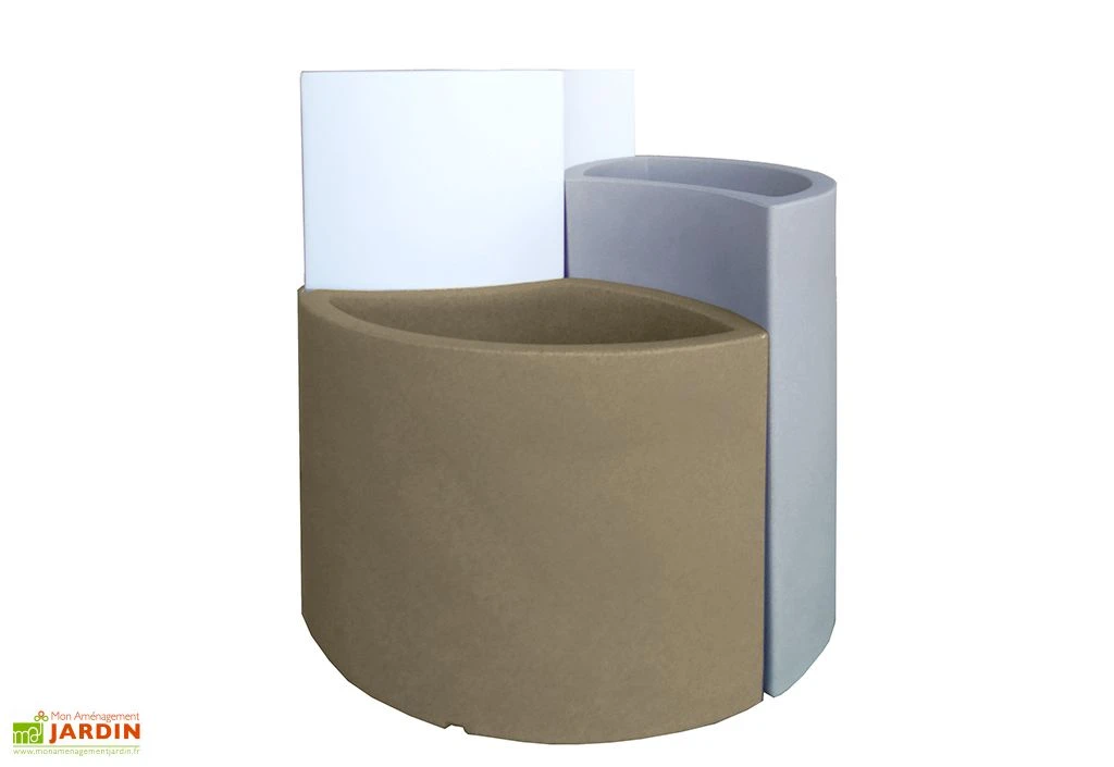 Pot De Fleurs En Polyéthylène Petalo - Ø 50 X 50 Cm 7 Pot De Fleurs En Polyéthylène Petalo - Ø 50 X 50 Cm – Image 5