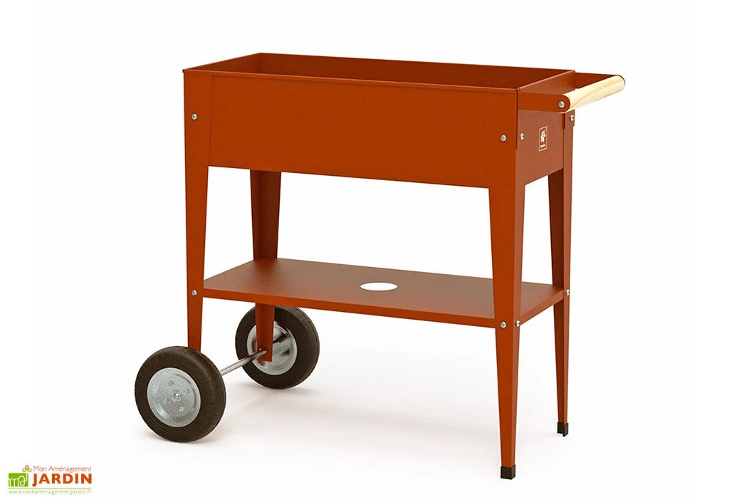 Carré Potager Sur Pieds Avec Roulettes - Barcelona 5 Carré Potager Sur Pieds Avec Roulettes - Barcelona – Image 3