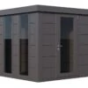 Abri De Jardin En Acier Galvanisé Porte Unique Luminato - 5,6 M² 2 Abri De Jardin En Acier Galvanisé Porte Unique Luminato - 5,6 M² -Garanta Jardin Magasin luminato 2424 anthracite