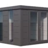 Abri De Jardin En Acier Galvanisé Double Porte Luminato - 8,8 M² -Garanta Jardin Magasin luminato 3030 anthracite