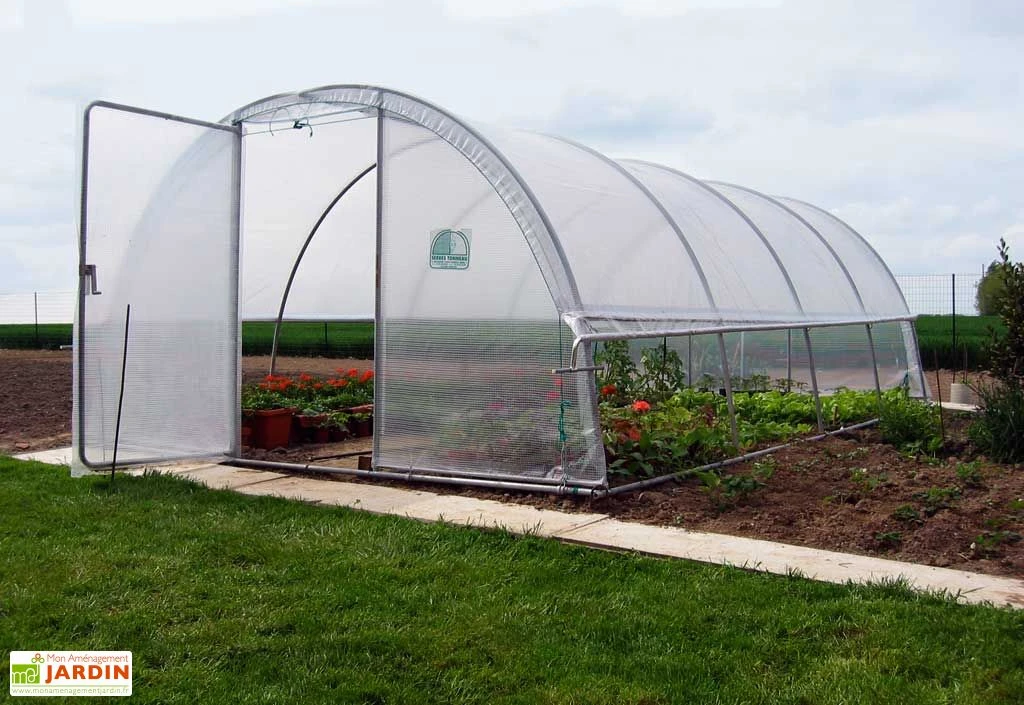 Serre Tunnel Tonneau En Polyéthylène 22 M² - Mini 6 X 3,7 M 4 Serre Tunnel Tonneau En Polyéthylène 22 M² - Mini 6 X 3,7 M – Image 2