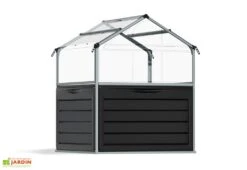Mini Serre De Jardin En Aluminium Et Polycarbonate Plant Inn (118 X 118 Cm) -Garanta Jardin Magasin mini serre jardin plant iss palram canopia