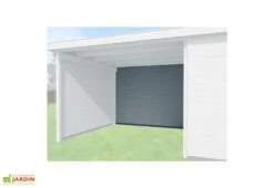 Paroi Arrière Pour Abri Design Chill-Out 3 Et Lounge 3 28mm -Garanta Jardin Magasin paroi arriere abri bois weka chill out gris clair