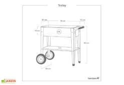 Jardinière Sur Pieds En Acier Avec Roues – Barcelona Liso 13 Jardinière Sur Pieds En Acier Avec Roues – Barcelona Liso -Garanta Jardin Magasin plan dimensions carre jardin