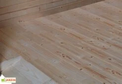 Plancher Pour Abri De Jardin En Bois D’Épicéa Traité Qube 15 M²