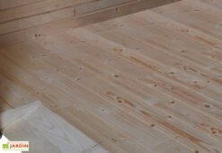 Plancher Pour Abri De Jardin En Bois D’Épicéa Traité Qube 6,3 M²