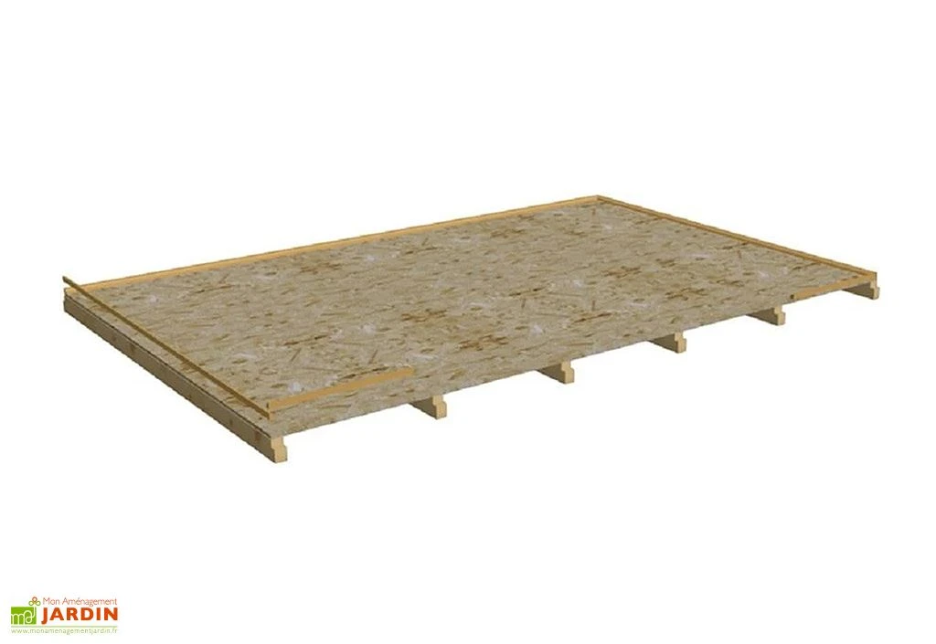 Plancher Pour Abri De Jardin En Bois Traité 12 Mm - 20,97 M² 3 Plancher Pour Abri De Jardin En Bois Traité 12 Mm - 20,97 M²