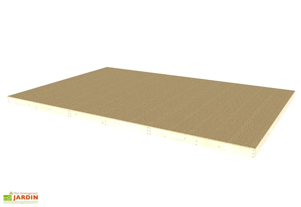 Plancher En Bois Brut Pour Studio De Jardin Como 17 M² 3 Plancher En Bois Brut Pour Studio De Jardin Como 17 M²