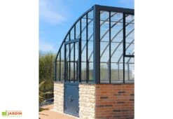 Porte Supplémentaire Pour Serre Chambord Ou Versailles -Garanta Jardin Magasin porte accessoire serre chambord ou versailles aluminium laque 5 coloris 4