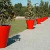 Pot De Fleurs En Plastique Colors Open L Simple Ou Double Paroi (Ø120 X 120 Cm) -Garanta Jardin Magasin pot colors open l rouge