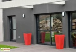 Pot De Fleurs En Plastique Stark S Simple Ou Double Paroi (40/27 X 80 Cm) 7 Pot De Fleurs En Plastique Stark S Simple Ou Double Paroi (40/27 X 80 Cm) -Garanta Jardin Magasin pot colors stark s