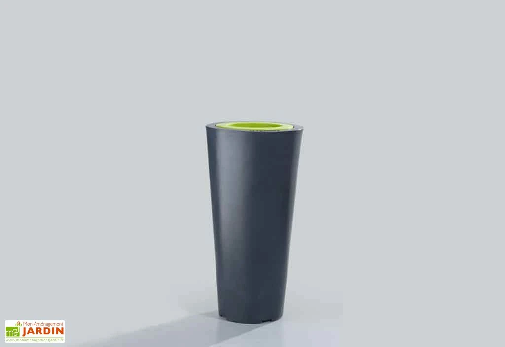 Pot De Fleurs En Plastique Colors Up S Simple Ou Double Paroi (Ø40/27 X 80 Cm) 3 Pot De Fleurs En Plastique Colors Up S Simple Ou Double Paroi (Ø40/27 X 80 Cm)