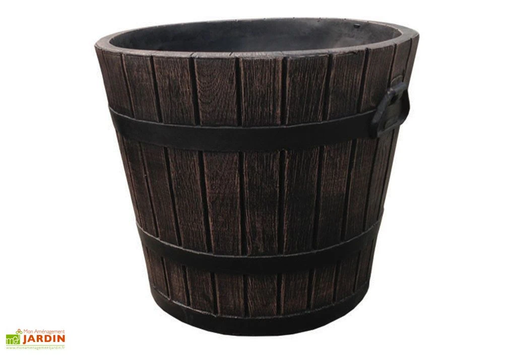 Roto Bac à Fleurs Polka 3 Dimensions : 35x31,5 Cm - 40x35,5 - 49,5x43,5 3 Roto Bac à Fleurs Polka 3 Dimensions : 35x31,5 Cm - 40x35,5 - 49,5x43,5