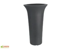 Pot De Fleurs En Polyéthylène Flos – Ø 58 X 100 Cm -Garanta Jardin Magasin pot de fleurs noir