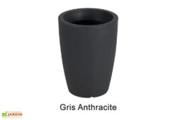 Pot De Fleurs Polyéthylène Hydra H40 Ø30 (pls. Coloris) -Garanta Jardin Magasin pot fleur exterieur polyethylene hydra 40cm 11