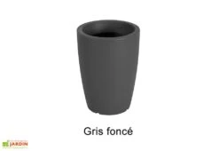 Pot De Fleurs Polyéthylène Hydra H40 Ø30 (pls. Coloris) -Garanta Jardin Magasin pot fleur exterieur polyethylene hydra 40cm 9