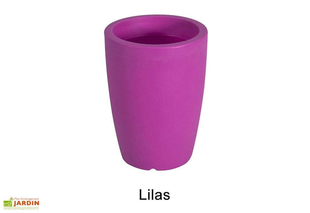Pot De Fleurs Polyéthylène Hydra H50 Ø36 (pls. Coloris) 4 Pot De Fleurs Polyéthylène Hydra H50 Ø36 (pls. Coloris) – Image 2