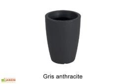 Pot De Fleurs Polyéthylène Hydra H50 Ø36 (pls. Coloris) 12 Pot De Fleurs Polyéthylène Hydra H50 Ø36 (pls. Coloris) -Garanta Jardin Magasin pot fleur exterieur polyethylene hydra 50cm 4