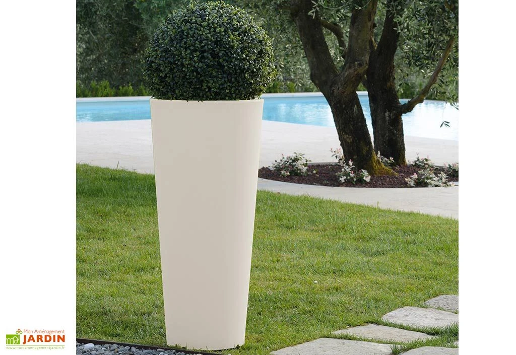 Pot De Fleurs Polyéthylène Hydra H85 Ø39 (pls. Coloris) 3 Pot De Fleurs Polyéthylène Hydra H85 Ø39 (pls. Coloris)