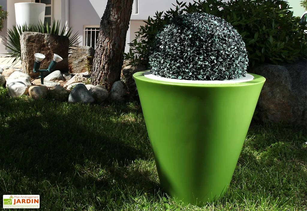 Pot De Fleurs En Plastique Open M Simple Ou Double Paroi (Ø 80 X 80 Cm) 3 Pot De Fleurs En Plastique Open M Simple Ou Double Paroi (Ø 80 X 80 Cm)