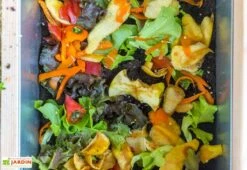 Potager Sur Pieds Balcomposteur Et Composteur Intégré – Bois Douglas -Garanta Jardin Magasin potager urbain jardiniere bois composteur francais 3